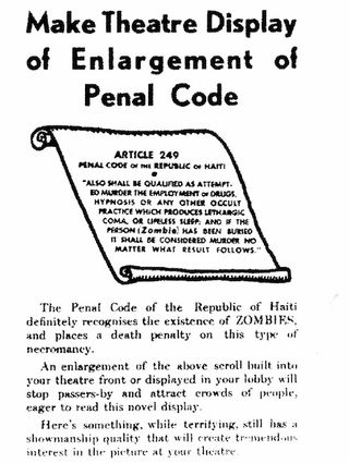 Illustration for article titled The Curious History Of Haiti's Anti-Zombie Laws